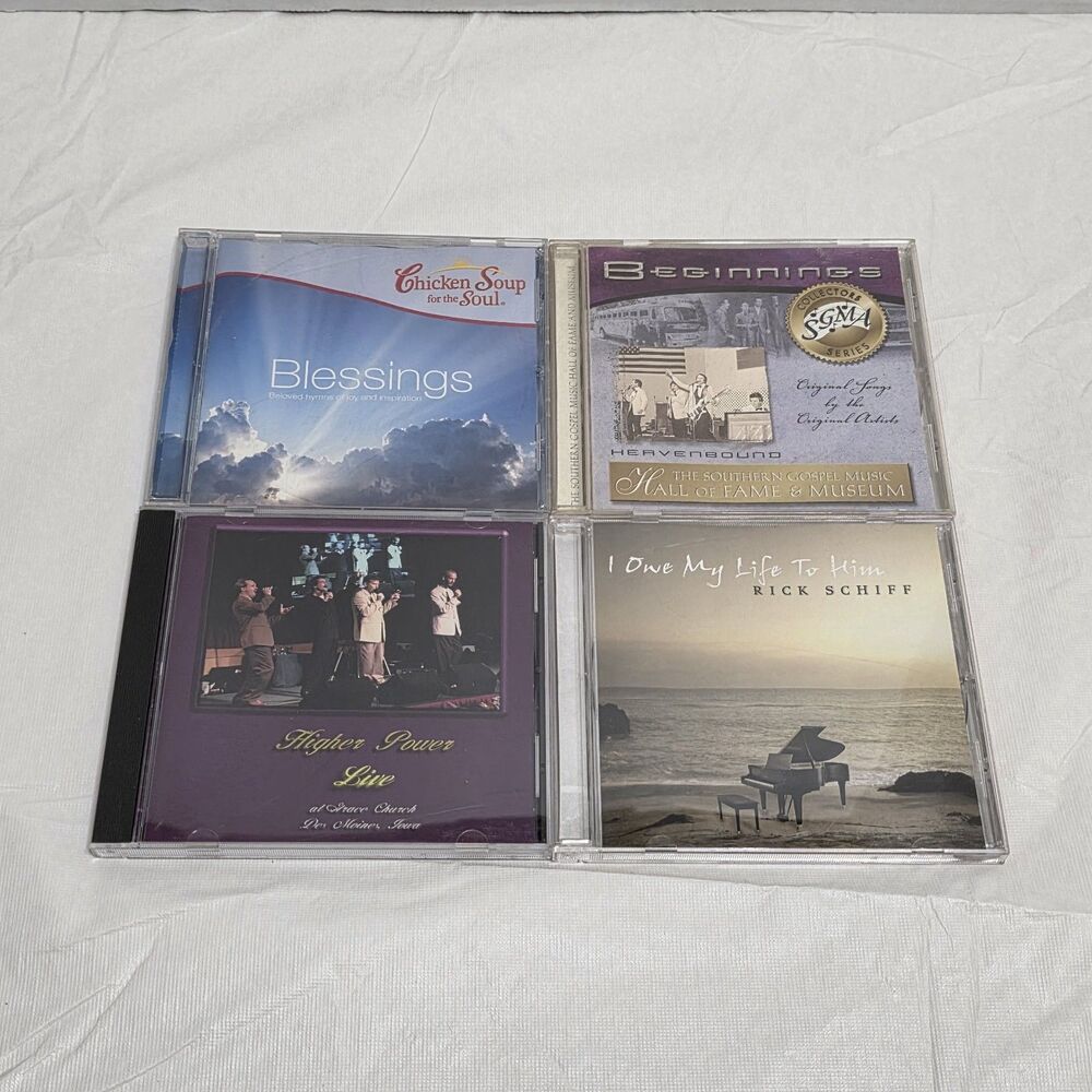 Higher Power, Rick Schiff, Chicken Soup for the Soul, Heaven Bound 4 CDs Lot